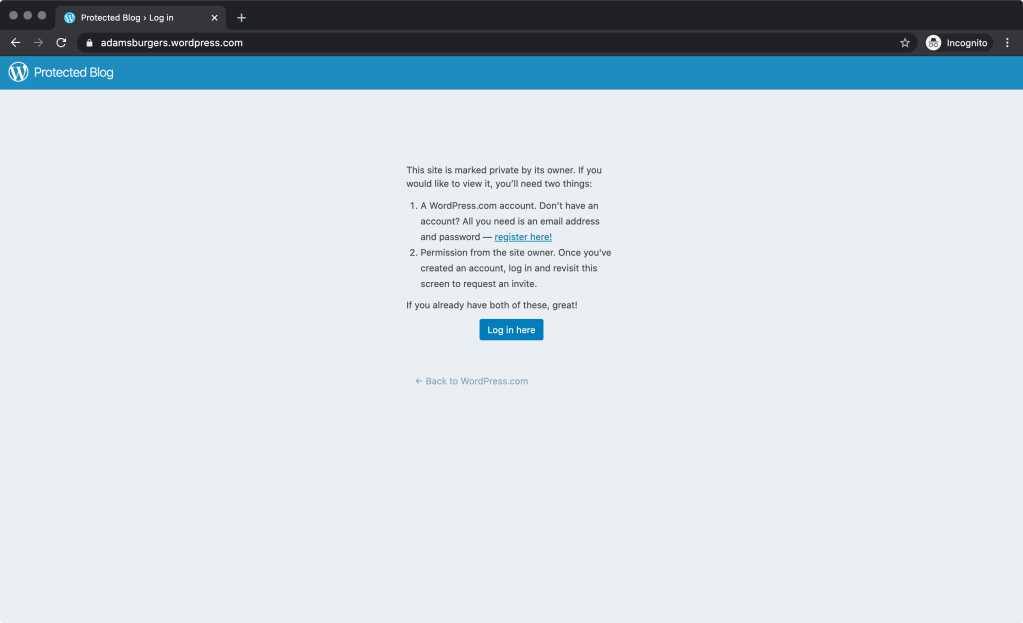 private-logged-out Coming Soon: Make Your Site Private Until You’re Ready to Launch WordPress 